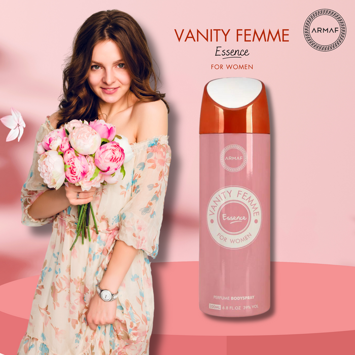 Armaf High Street & Vanity Femme Essence Deodorants for Women - 200ML Each (Pack of 2)
