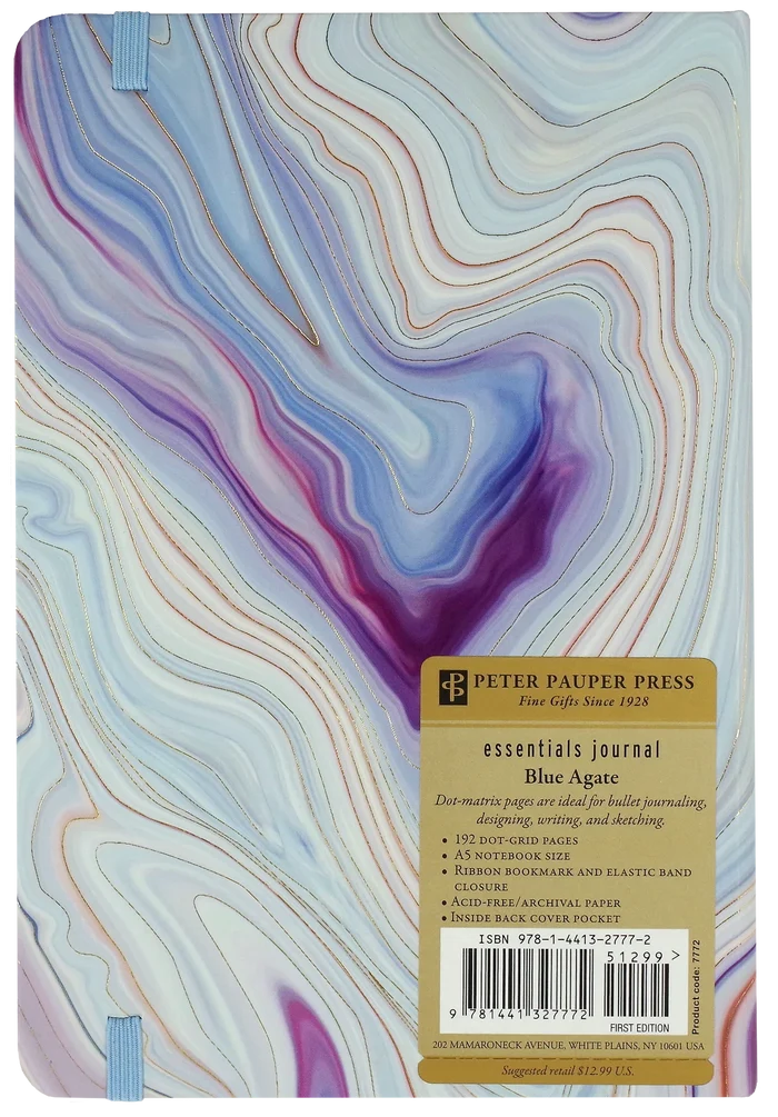 Blue Agate Notebook