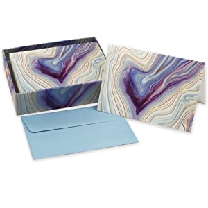 Blue Agate Notecards
