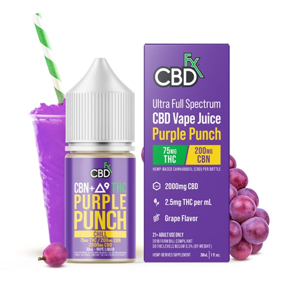 purple punch delta thc vape juice