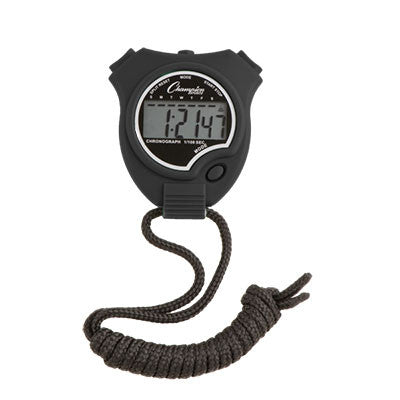 Champion Stop Watch Black