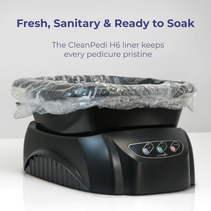 CleanPedi Foot Spa Liners - 50 Pack