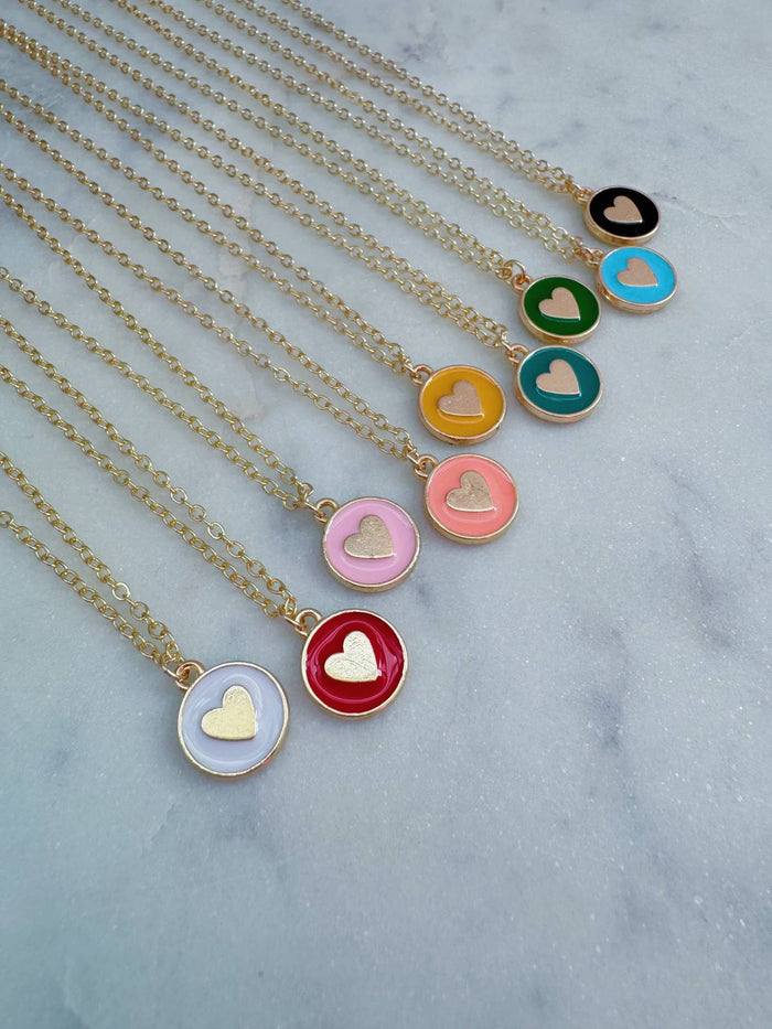 Colorful Heart Necklaces - Olita Gifts & Goods