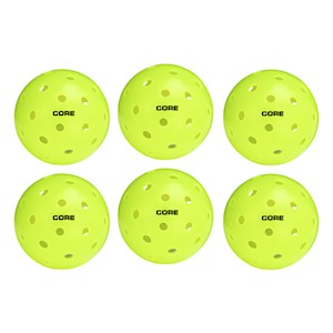 CORE 3-PACK or 6-PACK OUTDOOR PICKLEBALLS