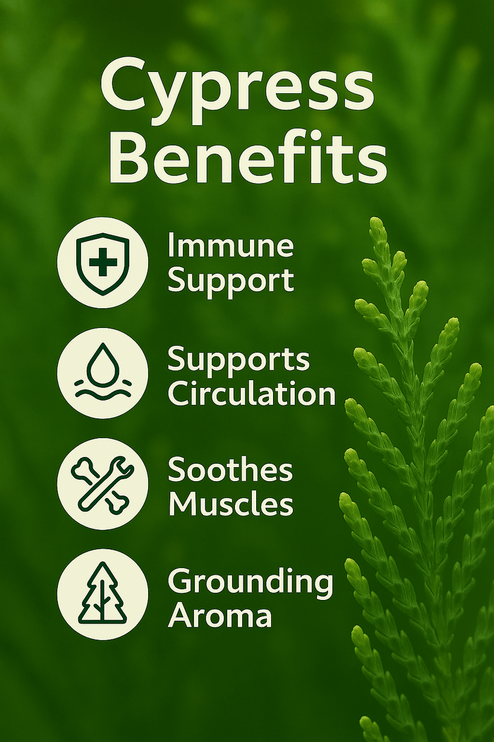 Cypress Pure Essential Oil - Delune