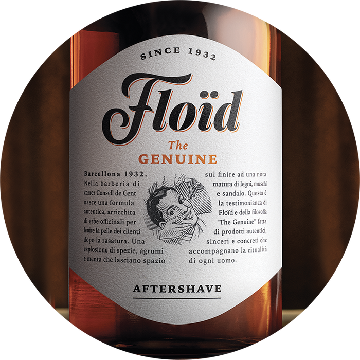 Floid Aftershave bottle