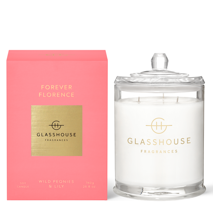 Glasshouse Fragrance candle 760g Glasshouse Forever Florence Candle