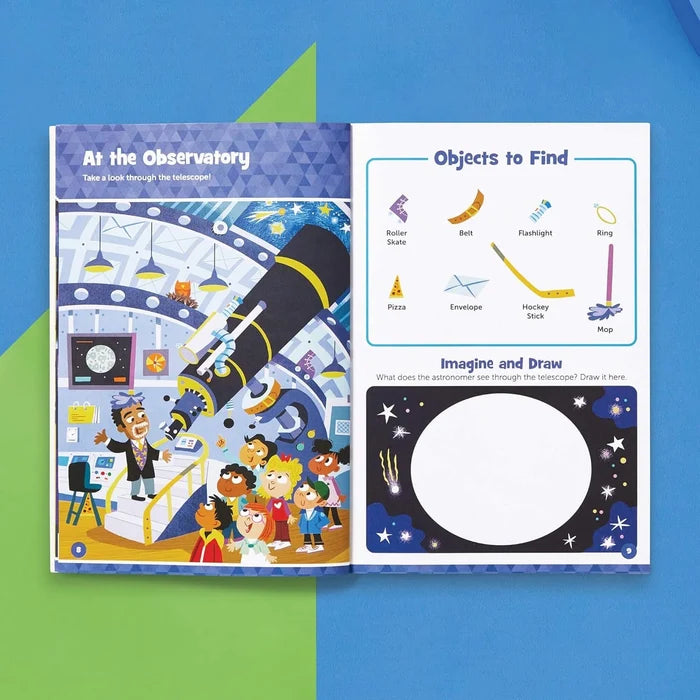 Highlights Space Hidden Pictures Puffy Sticker Playscenes