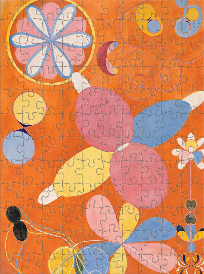 Hilma af Klint 120-Piece Double-Sided Jigsaw Puzzle Set | Pomegranate