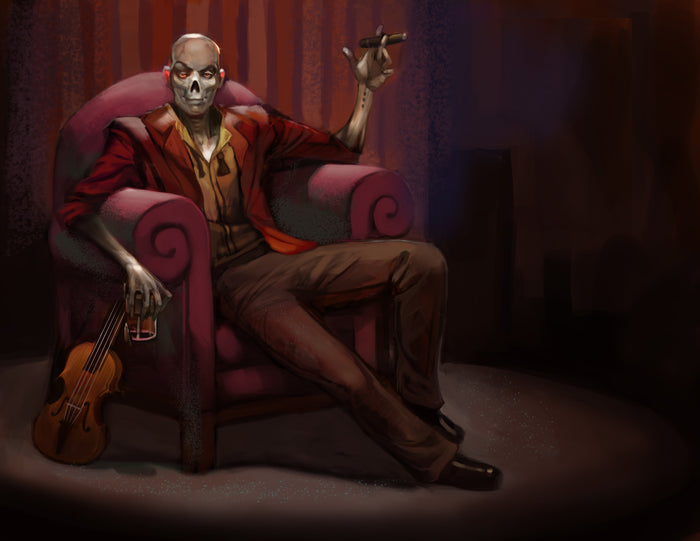 Isaac, The Living Skeleton Perfume Oil