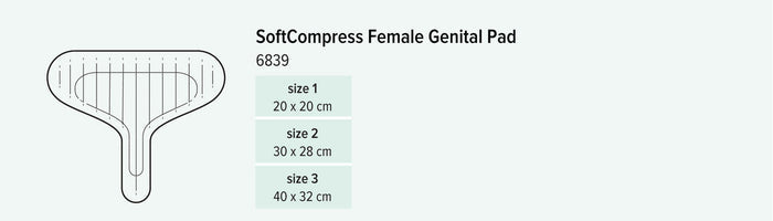 Juzo SoftCompress Female Genital Pad