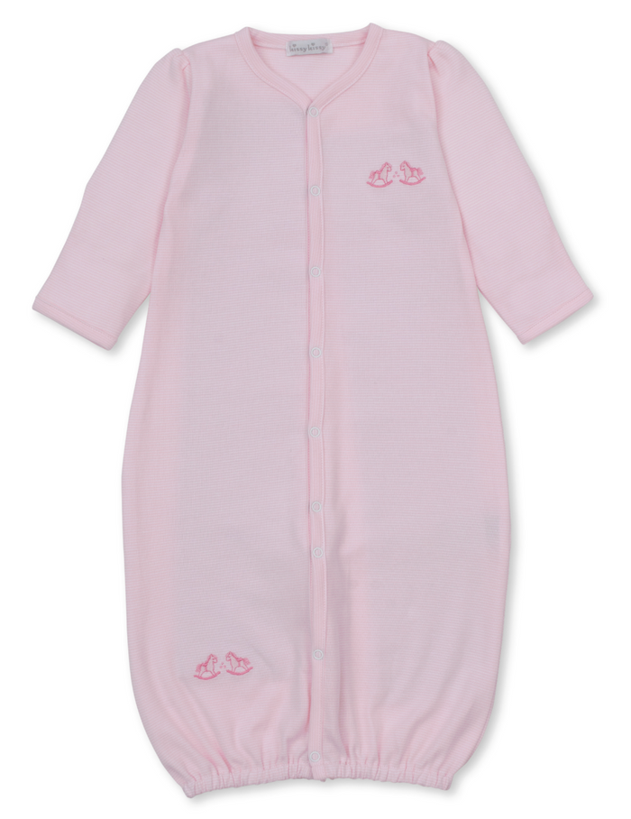 Kissy Kissy Convertible Gown in Pink Gingham Rockers