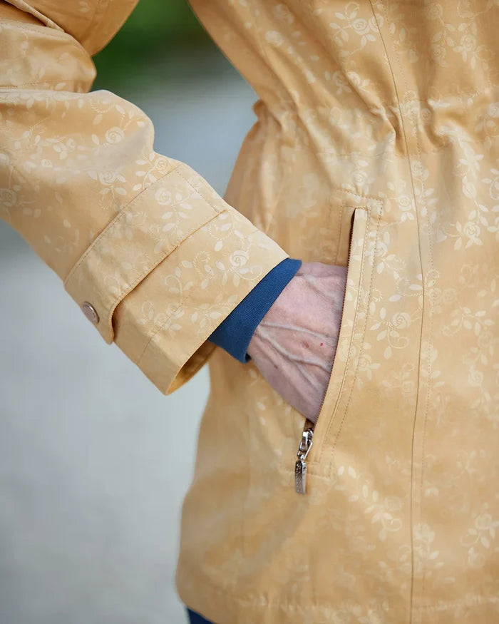 Lottie Showerproof Coat - Light Gold