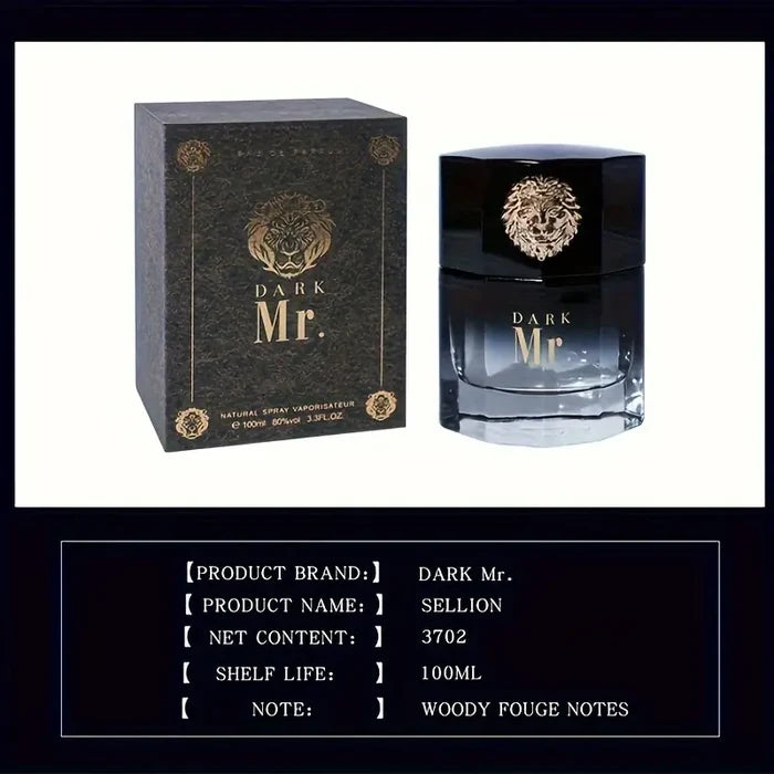 Mr. Dark Premium Long-Lasting Niche Fragrance for Men