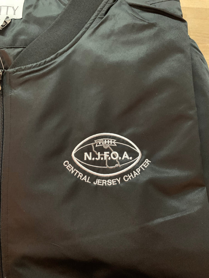 NJFOA Logo Full Zip Pre-Game Warm Up Jacket