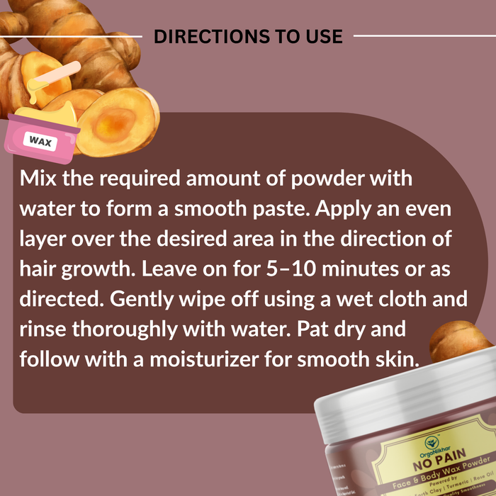 No Pain - Hair Removal Powder