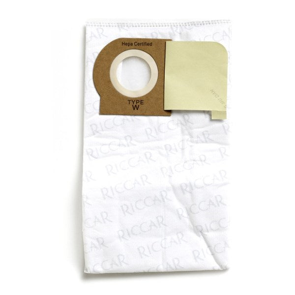 Riccar Brilliance Type W HEPA Media Vacuum Bags Part RWH-6