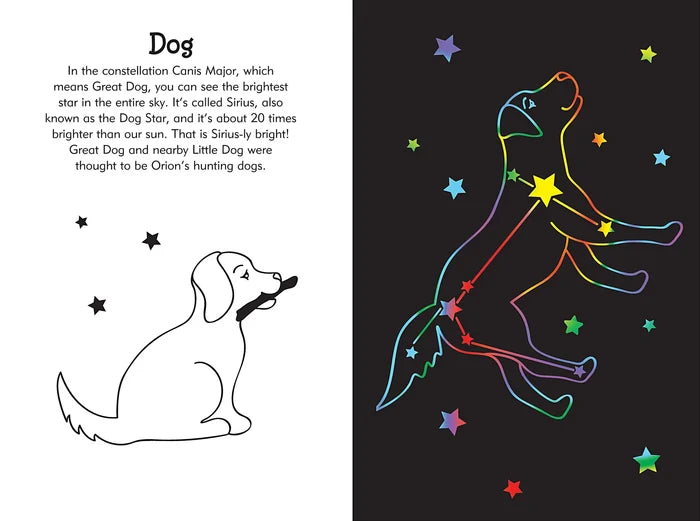 Scratch & Sketch Constellations