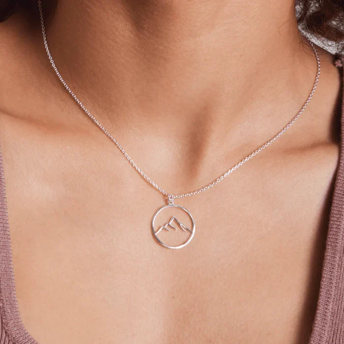 Silver Mountain Necklace