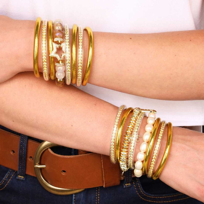 Gold Stargazer Bracelet for Women | BuDhaGirl