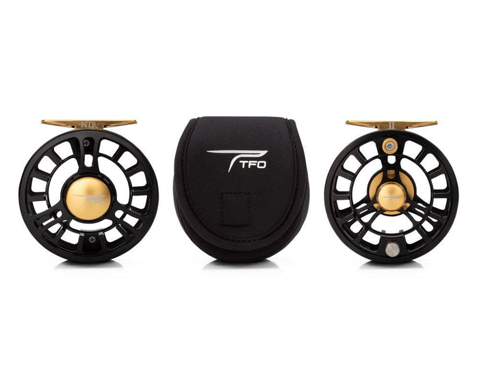TFO NTR fly reel - detail view