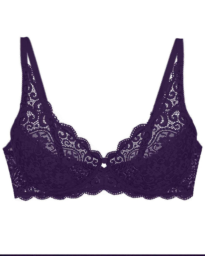 Triumph Amourette Underwired Bra - Purple