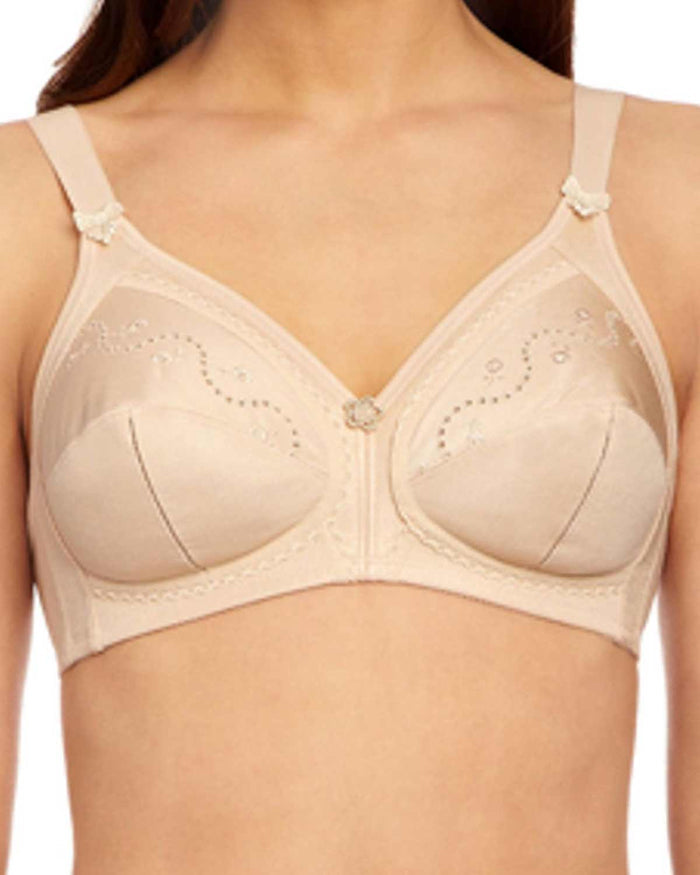 Triumph Doreen Cotton Bra - Beige