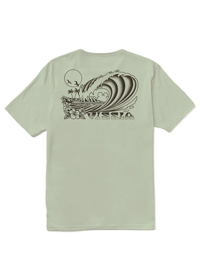 Vissla Breakers Organic Tee - Agave