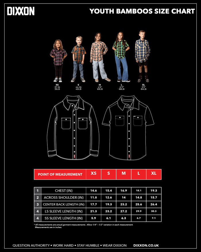Youth Anthrax: Persistence of Time Bamboo Short Sleeve