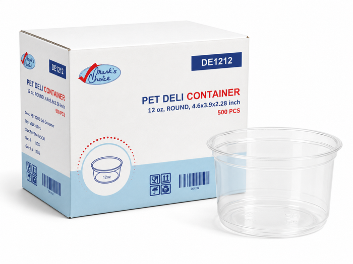 12 oz PET Deli Container