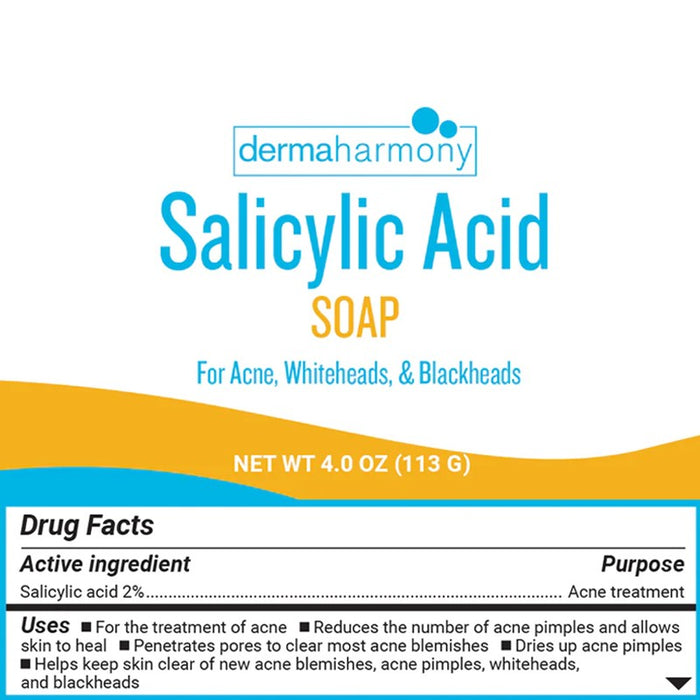 2% Salicylic Acid Soap for Acne – Face & Body Bar
