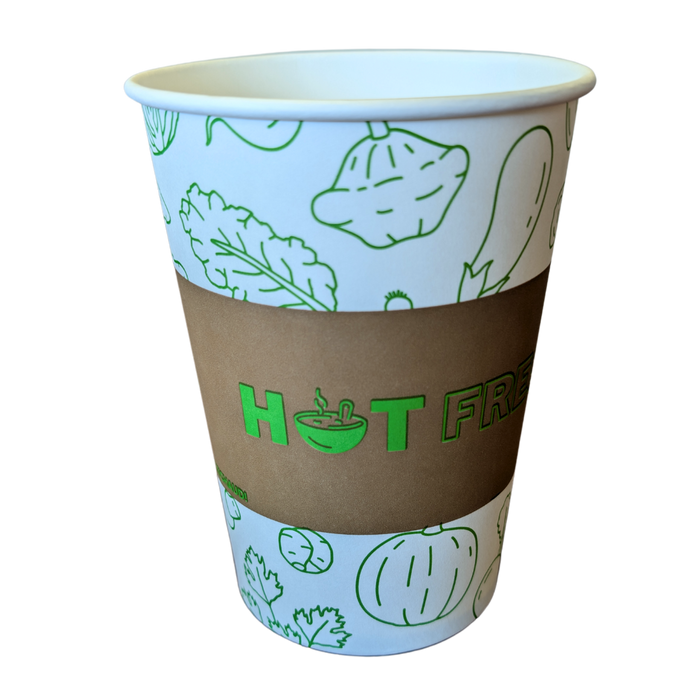 32 oz Printed Paper Soup Cups