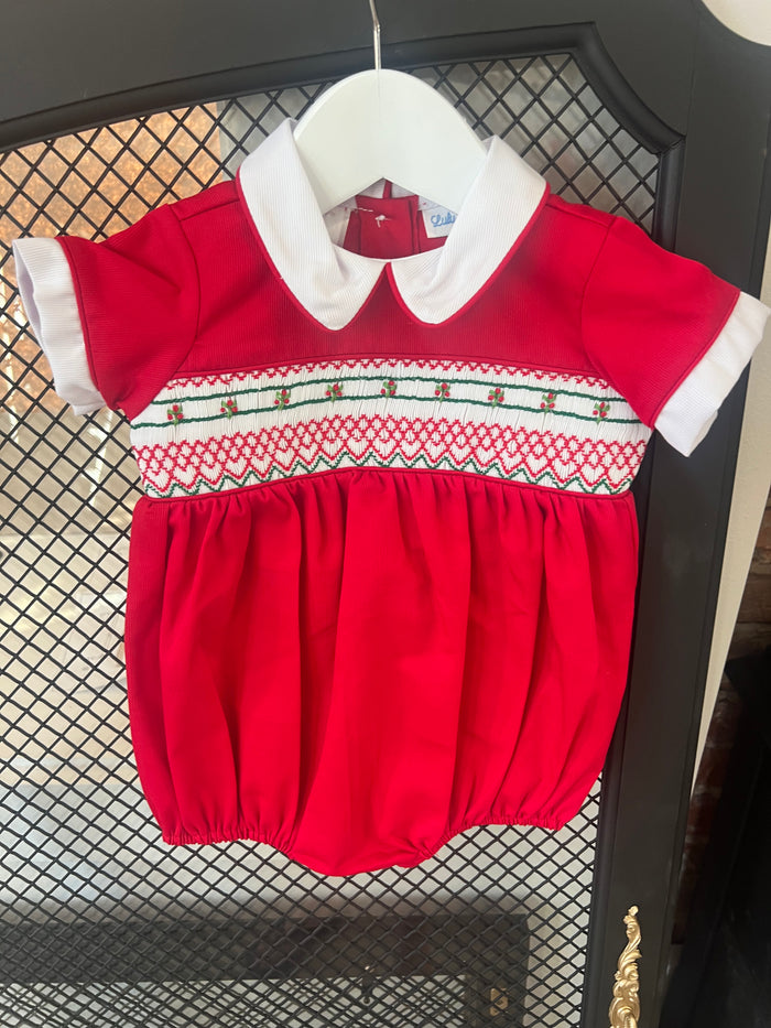 Red Holly Boys Collard Bubble
