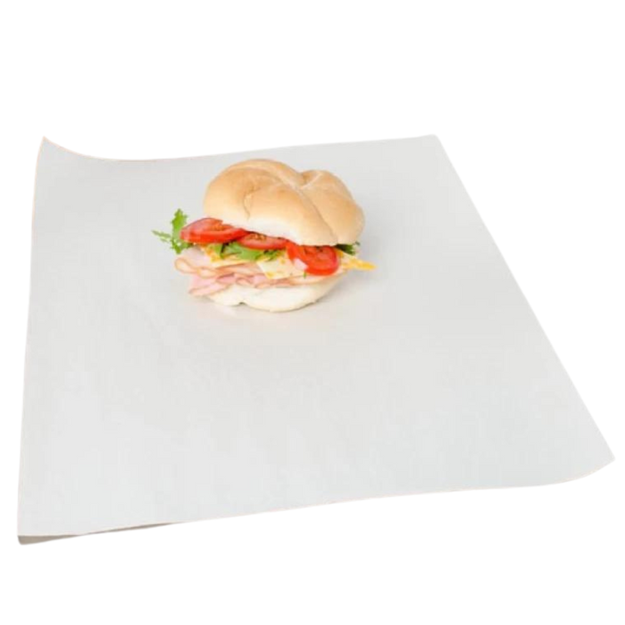 9" x 12" White Wax Paper