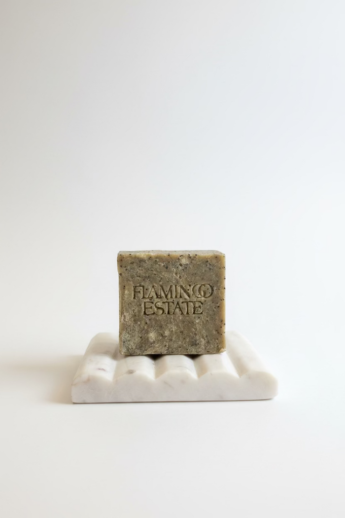 RowHouse | Carved Marble Soap Dish