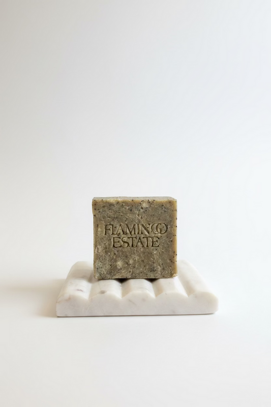 RowHouse | Carved Marble Soap Dish