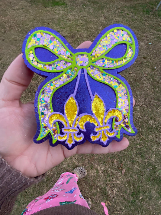Fleur De Lis Cherries Freshie