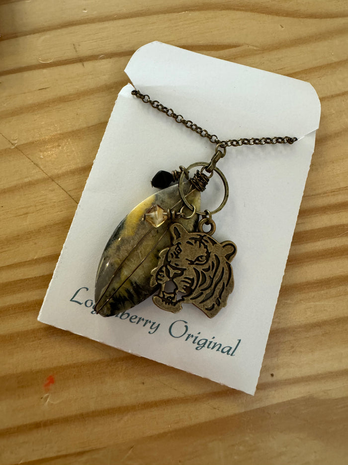 Handmade Tiger Necklaces