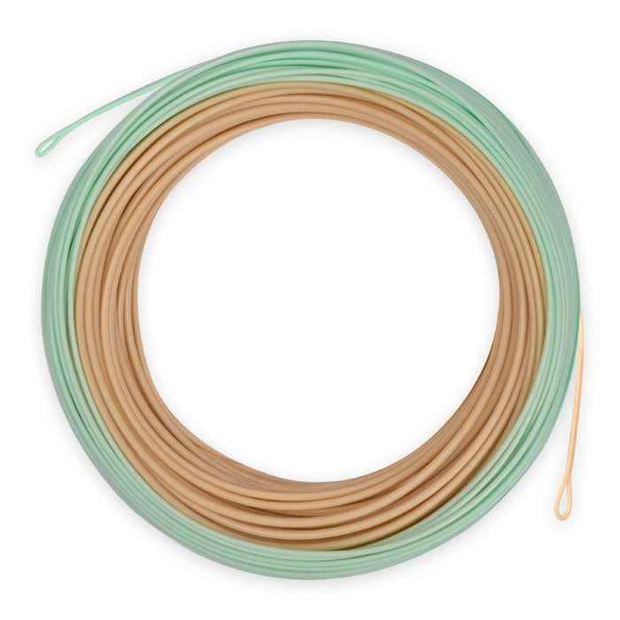 Airflo Superflo Ridge 2.0 Flats Tactical Taper saltwater fly line - detail view
