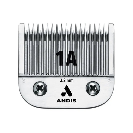 Andis 64205 UltraEdge Detachable Clipper Blade – Size 1A, Carbon-Infused Steel - BUYBARBER.COM