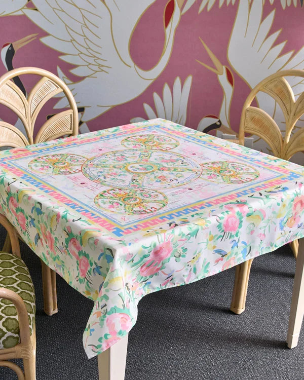 Aristocrat Mahjong Tablecloth | Luxury American Mahjong Table Cover