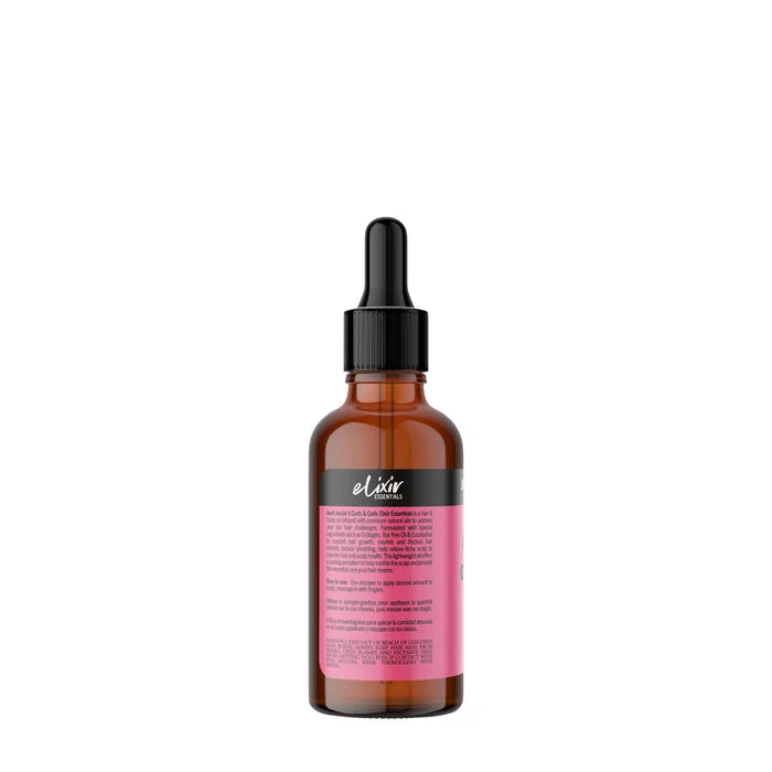 Aunt Jackie's Elixir Hair and Scalp Oil Blend of Tea Tree oil & Eucalyptus 2oz