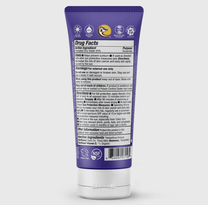 Badger Adventure Mineral Sunscreen Cream - 50 SPF
