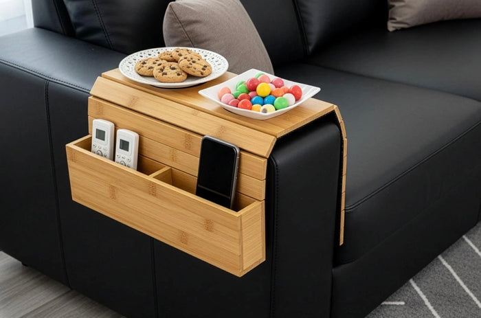 Bamboo Sofa Arm Tray
