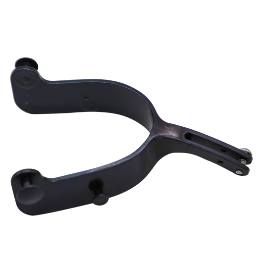 Barstow 26° Turned Down and Twisted Bull Spurs