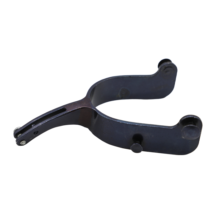Barstow 26° Turned Down and Twisted Bull Spurs