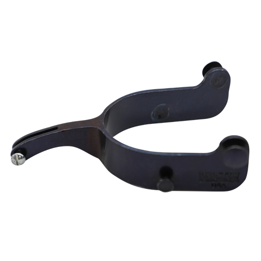 Barstow 5° Bareback Spurs - Turned Down
