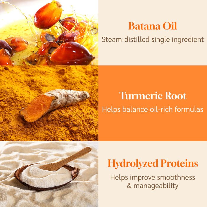 Batana Shampoo & Conditioner Duo with Turmeric