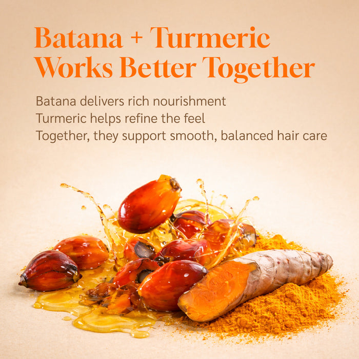 Batana Shampoo & Conditioner Duo with Turmeric