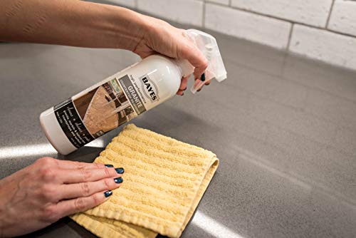 Bayes Premium Eco-Friendly Granite Countertop Cleaner and Rejuvenator Spray, 16-Ounce